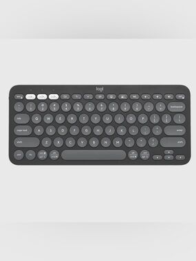 Logitech Pebble Keys 2 K380s Wireless Keyboard in Dark Gray- new in the box